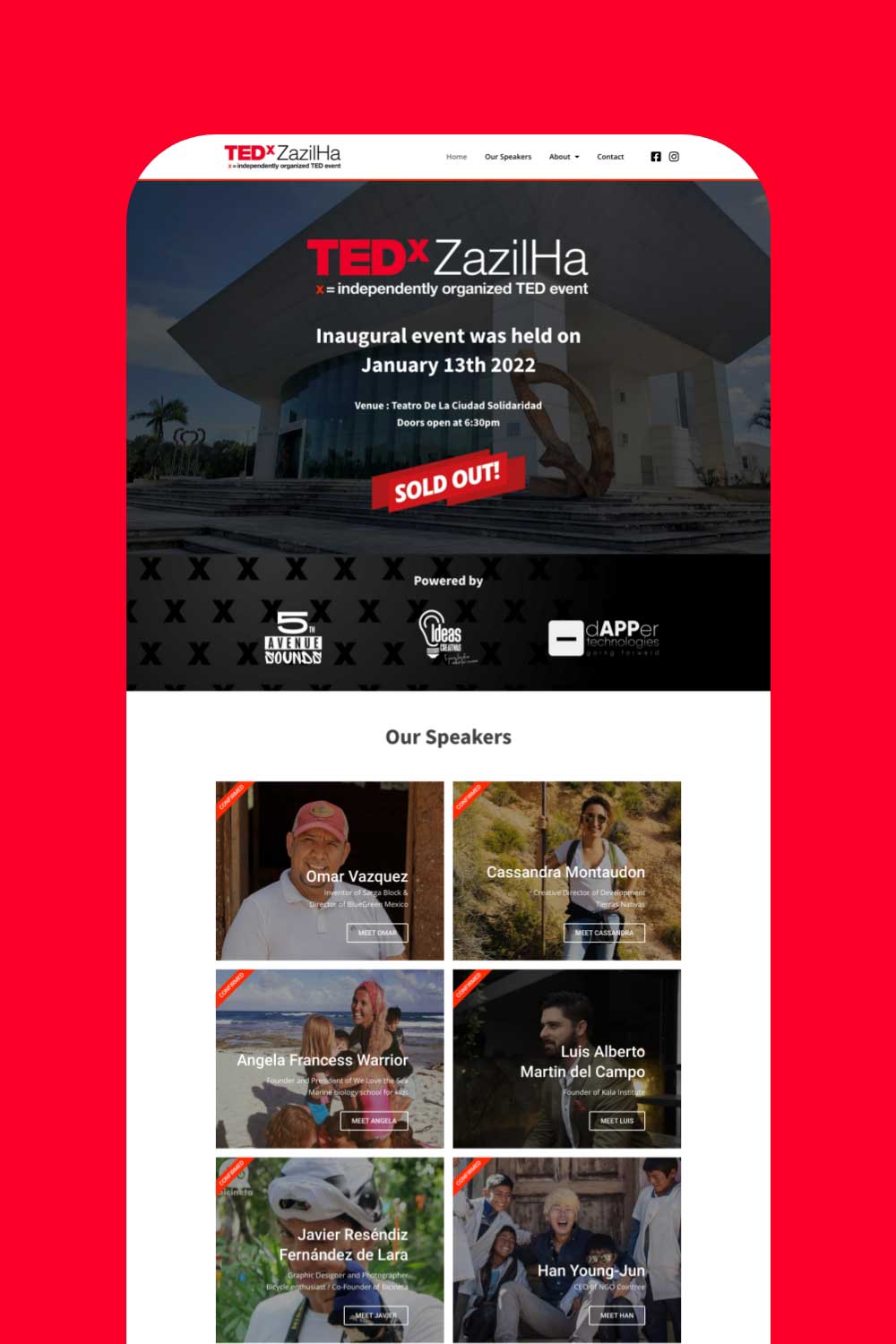 TEDx-ZazilHa-Portfolio